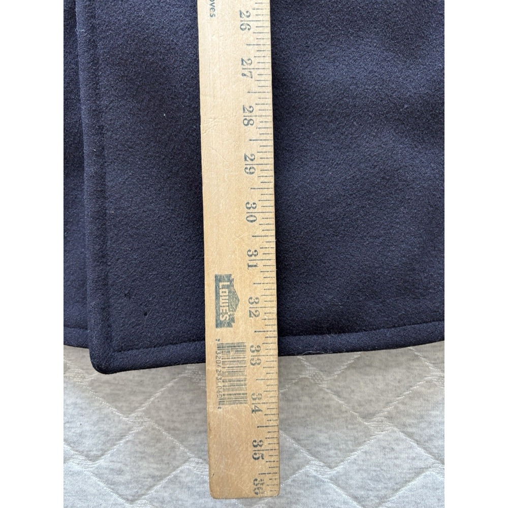 US Navy Military Wool Pea Coat Mens 30 Blue Naval Pembroke Button Issued - Picture 12 of 12